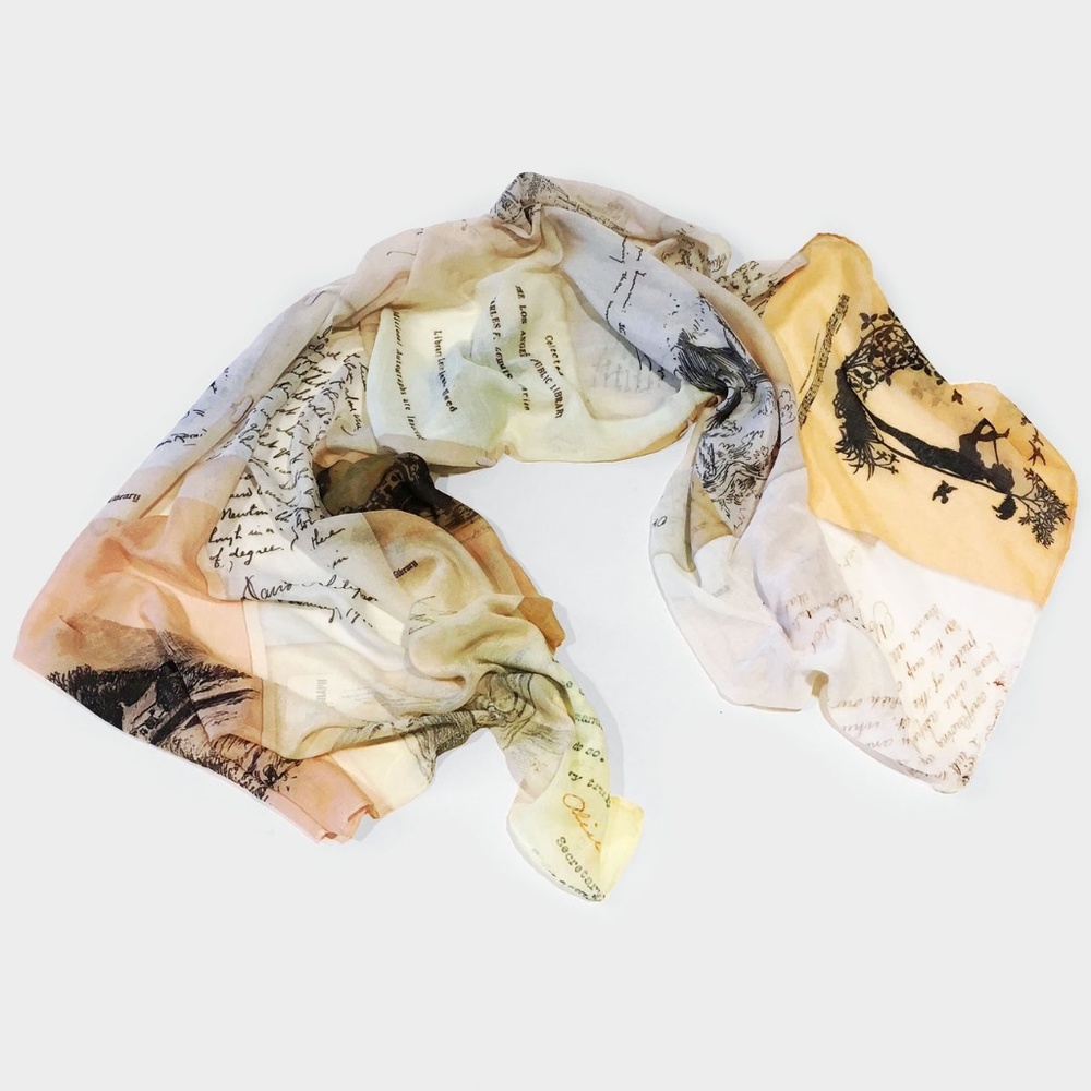 Lummis Autograph Collection Scarf